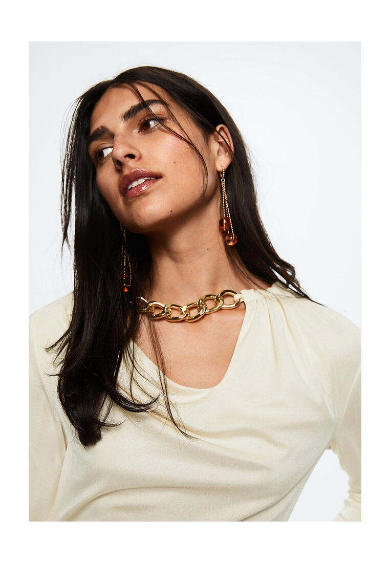 Mango Chain Detail Dress 5 Mango Chain Detail Dress - Image 3