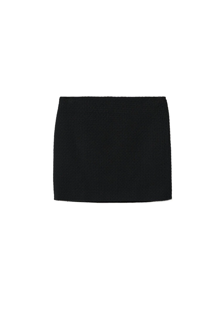 Mango Cotton Tweed Mini Skirt 10 Mango Cotton Tweed Mini Skirt - Image 8