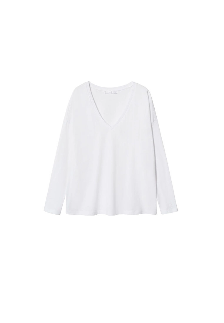 Mango 100% Cotton T-Shirt 10 Mango 100% Cotton T-Shirt - Image 8