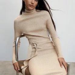 Mango Ribbed Turtleneck Dress 11 Mango Ribbed Turtleneck Dress -Mango popular store mango 4100 4425936 3