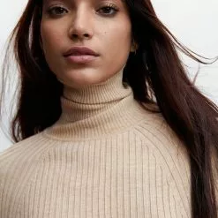 Mango Ribbed Turtleneck Dress 12 Mango Ribbed Turtleneck Dress -Mango popular store mango 4101 4425936 4