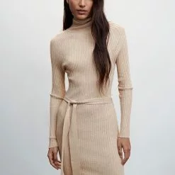 Mango Ribbed Turtleneck Dress 13 Mango Ribbed Turtleneck Dress -Mango popular store mango 4101 4425936 5