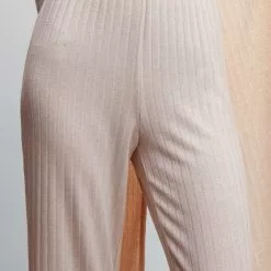 Mango Ribbed Knit Trousers -Mango popular store mango 4102 3226936 3
