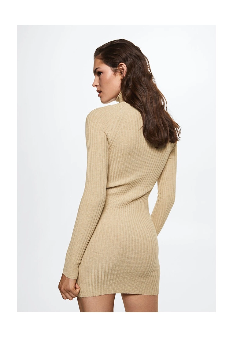 Mango Ribbed Knit Dress 4 Mango Ribbed Knit Dress - Image 2