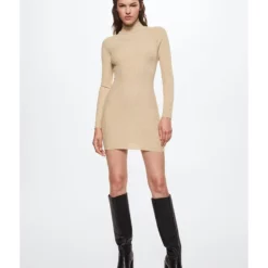 Mango Ribbed Knit Dress 12 Mango Ribbed Knit Dress -Mango popular store mango 4120 3326626 5