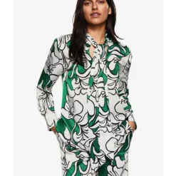 Mango Floral Print Blouse
