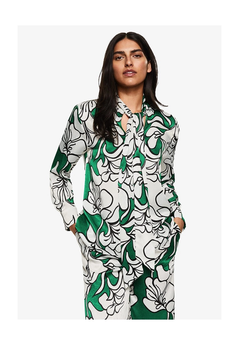 Mango Floral Print Blouse 3 Mango Floral Print Blouse