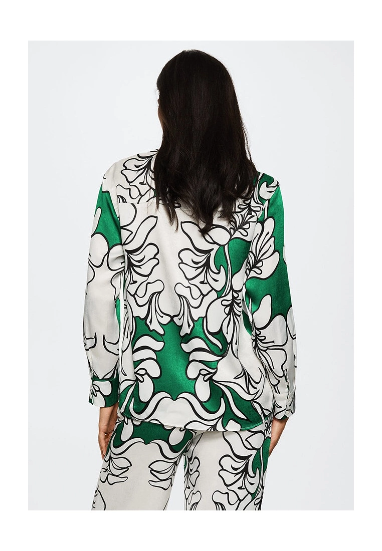 Mango Floral Print Blouse 4 Mango Floral Print Blouse - Image 2