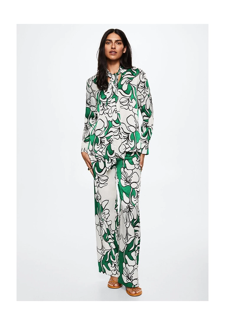 Mango Floral Print Blouse 7 Mango Floral Print Blouse - Image 5