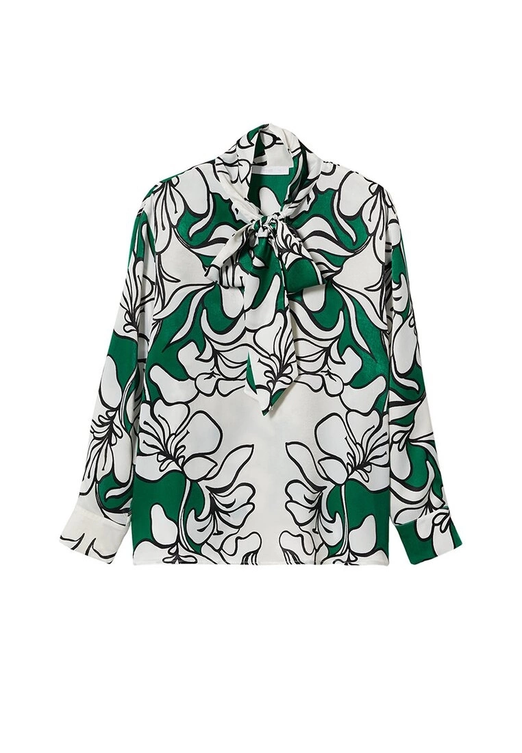Mango Floral Print Blouse 8 Mango Floral Print Blouse - Image 6