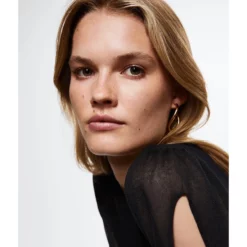 Mango Sleeve Slit Dress -Mango popular store mango 4181 6412726 5