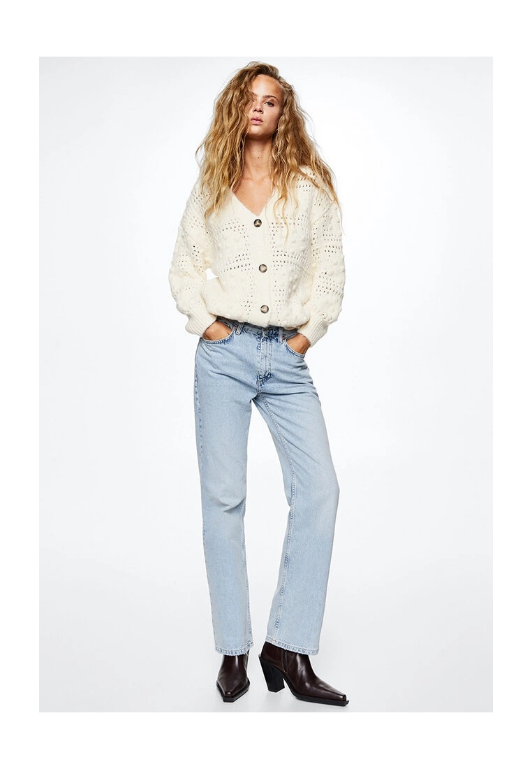 Mango Oversized Cardigan With Buttons 8 Mango Oversized Cardigan With Buttons - Image 6