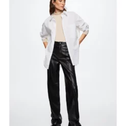 Mango Turtleneck Long-Sleeved T-Shirt -Mango popular store mango 4219 8941626 4