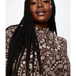 Mango Flowy Printed Dress -Mango popular store mango 4245 2032726 7