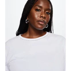 Mango Strass Cotton T-Shirt -Mango popular store mango 4256 9845626 8