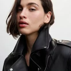 Mango Faux-Leather Biker Jacket 11 Mango Faux-Leather Biker Jacket -Mango popular store mango 4332 6616536 3