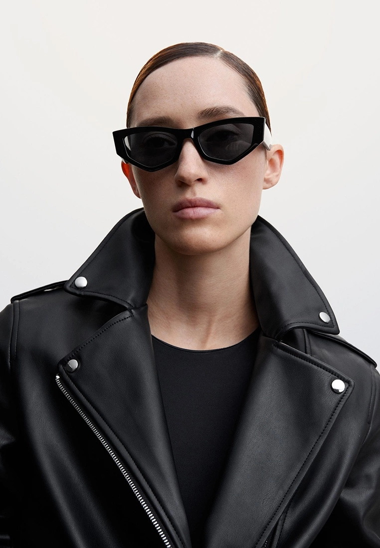 Mango Faux-Leather Biker Jacket 7 Mango Faux-Leather Biker Jacket - Image 5