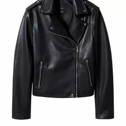 Mango Faux-Leather Biker Jacket 15 Mango Faux-Leather Biker Jacket -Mango popular store mango 4333 6616536 7