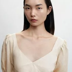 Mango Puff Sleeve Jumpsuit -Mango popular store mango 4352 2816536 3