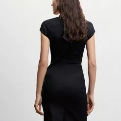 Mango Fitted Cotton Dress -Mango popular store mango 4353 0336536 2