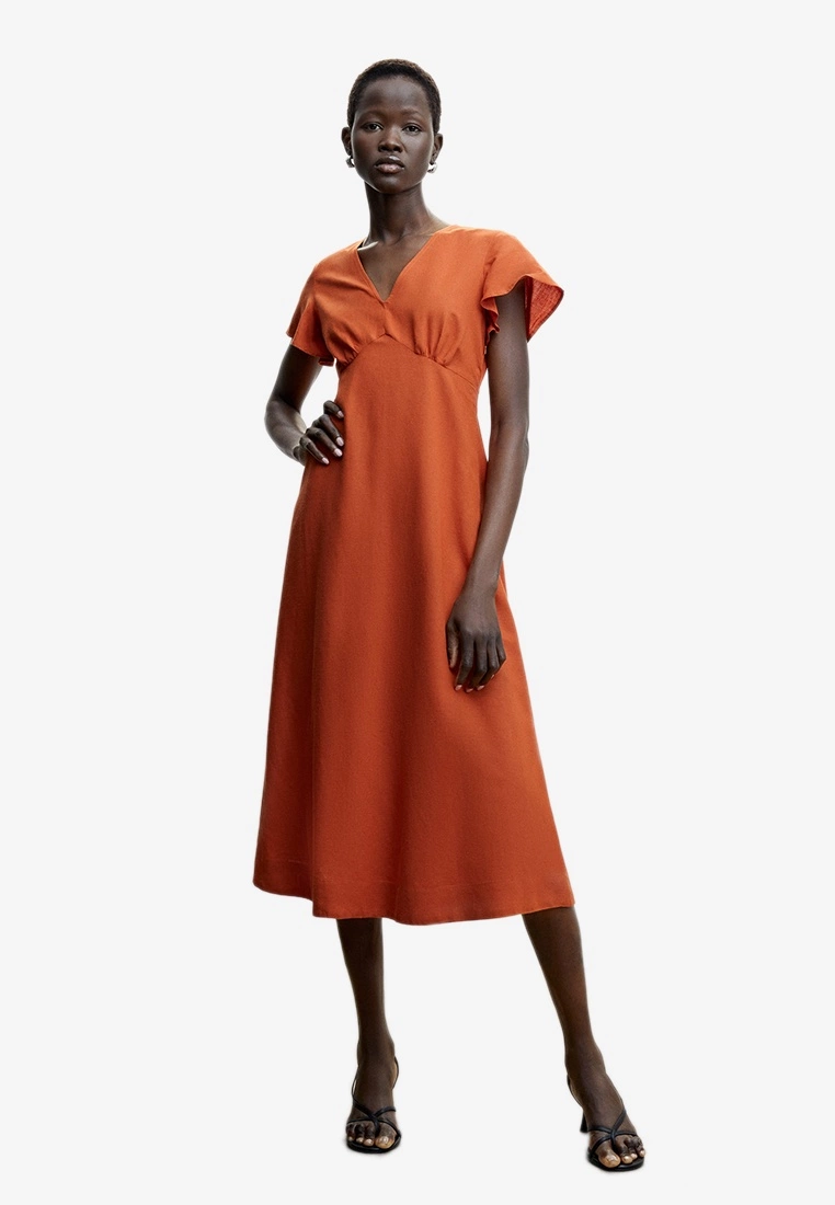 Mango V-Neckline Dress 3 Mango V-Neckline Dress
