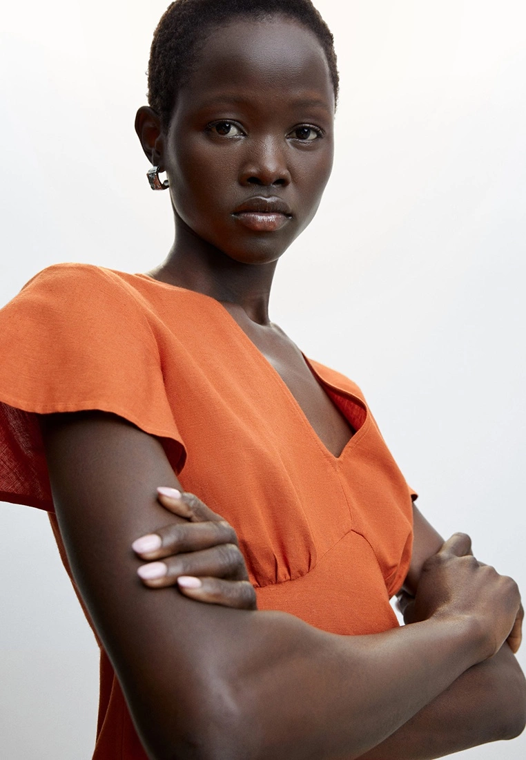 Mango V-Neckline Dress 5 Mango V-Neckline Dress - Image 3