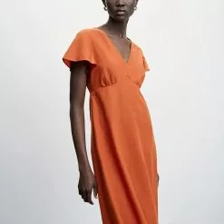 Mango V-Neckline Dress 10 Mango V-Neckline Dress -Mango popular store mango 4361 9716536 4