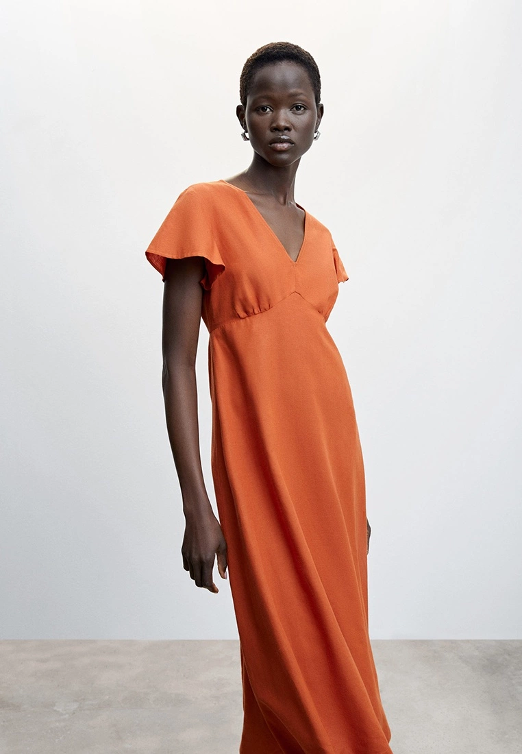 Mango V-Neckline Dress 6 Mango V-Neckline Dress - Image 4