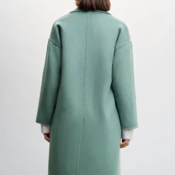Mango Handmade Oversized Wool Coat -Mango popular store mango 4377 9436536 2