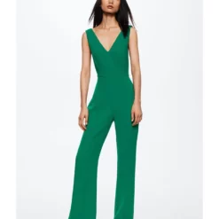 Mango Long Strap Jumpsuit