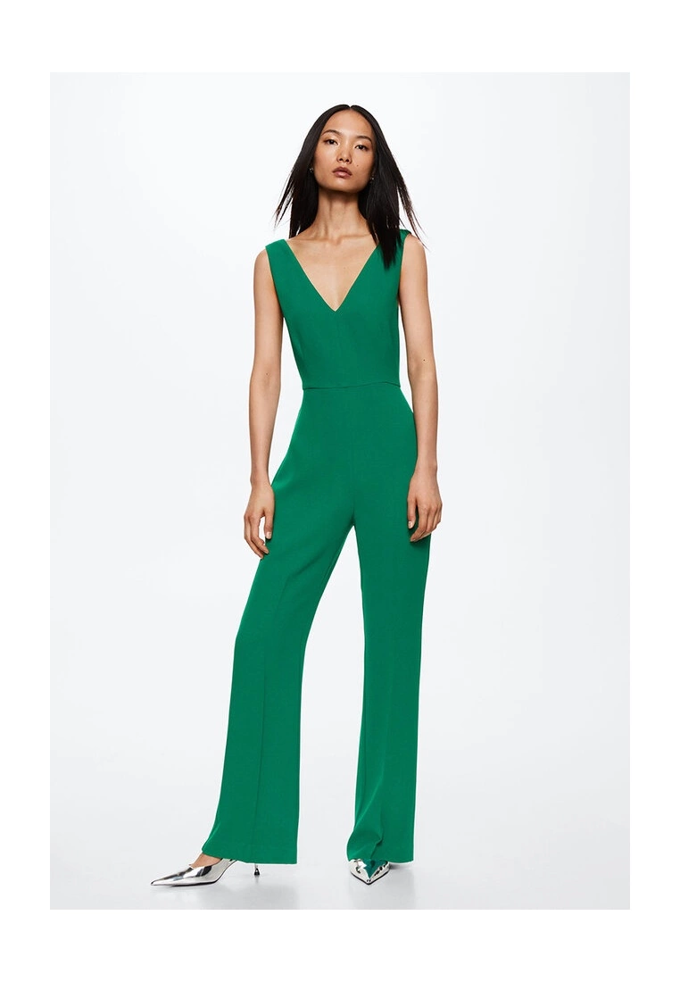 Mango Long Strap Jumpsuit 3 Mango Long Strap Jumpsuit