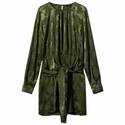 Mango Knotted Jacquard Dress -Mango popular store mango 4384 9326536 5