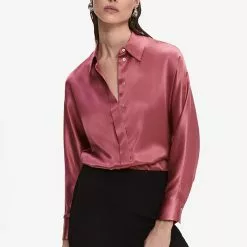 Mango 100% Silk Shirt