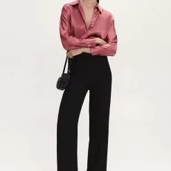 Mango 100% Silk Shirt 15 Mango 100% Silk Shirt -Mango popular store mango 4395 0905146 6