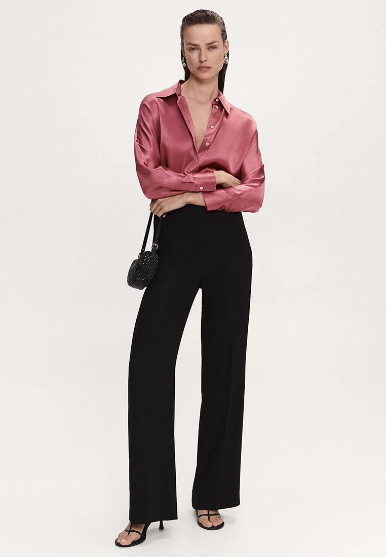 Mango 100% Silk Shirt 8 Mango 100% Silk Shirt - Image 6