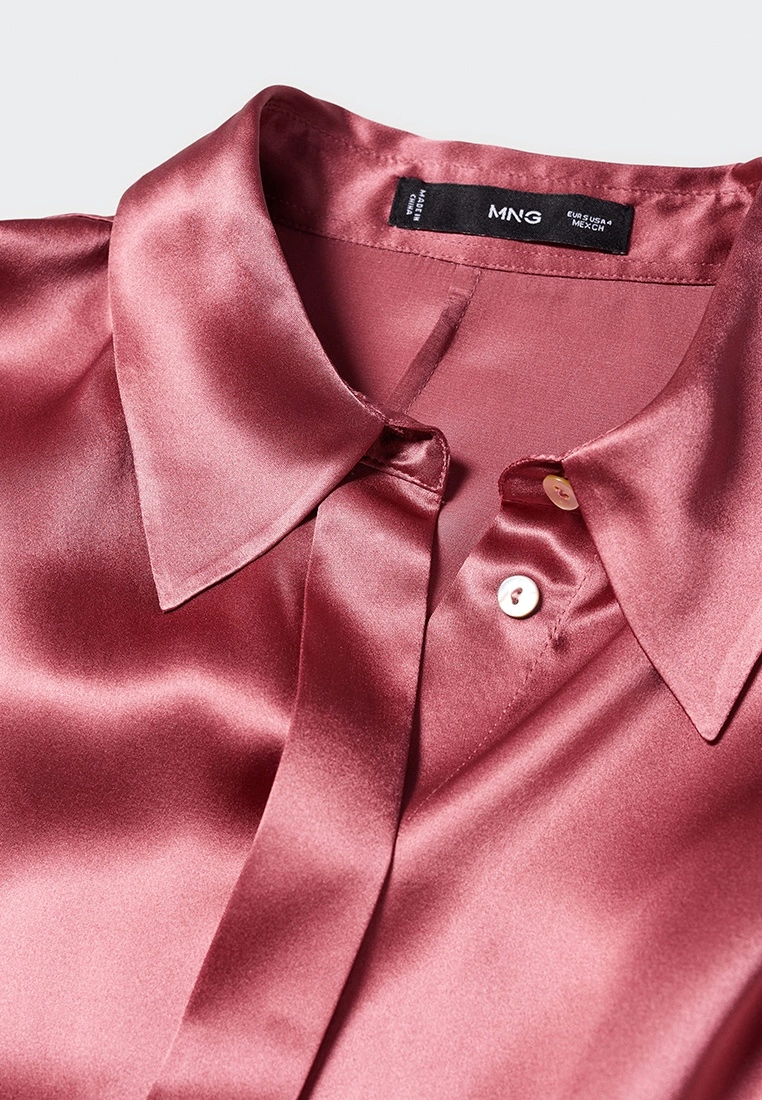 Mango 100% Silk Shirt 9 Mango 100% Silk Shirt - Image 7