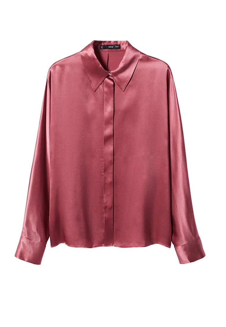 Mango 100% Silk Shirt 10 Mango 100% Silk Shirt - Image 8