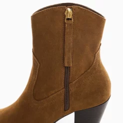 Mango Suede Leather Ankle Boots -Mango popular store mango 4404 8826536 4
