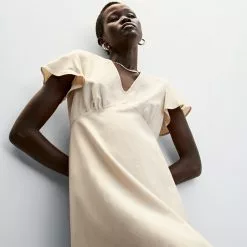 Mango V-Neckline Dress 9 Mango V-Neckline Dress -Mango popular store mango 4432 8136536 3