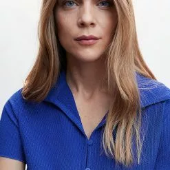 Mango Knot Cropped Shirt -Mango popular store mango 4434 3616536 3