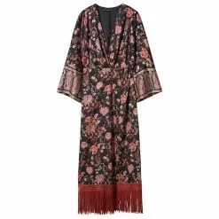 Mango Fringed Hem Dress 11 Mango Fringed Hem Dress -Mango popular store mango 4440 5526536 5