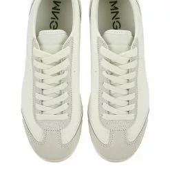 Mango Leather Panel Sneakers 10 Mango Leather Panel Sneakers -Mango popular store mango 4454 1142536 4