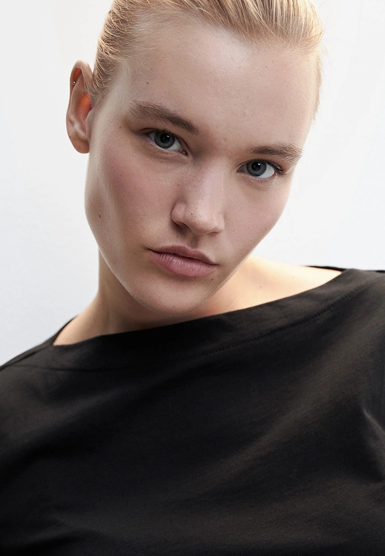 Mango Cotton Boat Neck T-Shirt 8 Mango Cotton Boat Neck T-Shirt - Image 6