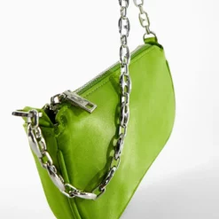 Mango Satin Chain Bag -Mango popular store mango 4467 9336536 4
