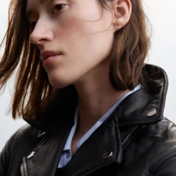 Mango Leather Biker Jacket 12 Mango Leather Biker Jacket -Mango popular store mango 4469 8526536 4