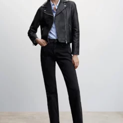 Mango Leather Biker Jacket 13 Mango Leather Biker Jacket -Mango popular store mango 4470 8526536 5