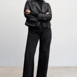 Mango Leather Biker Jacket 14 Mango Leather Biker Jacket -Mango popular store mango 4470 8526536 6