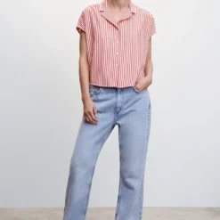 Mango Stripe Shirt 10 Mango Stripe Shirt -Mango popular store mango 4472 0136536 4