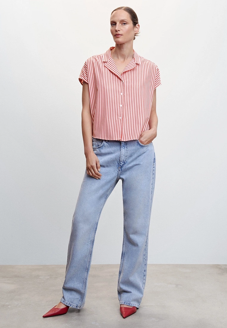 Mango Stripe Shirt 6 Mango Stripe Shirt - Image 4