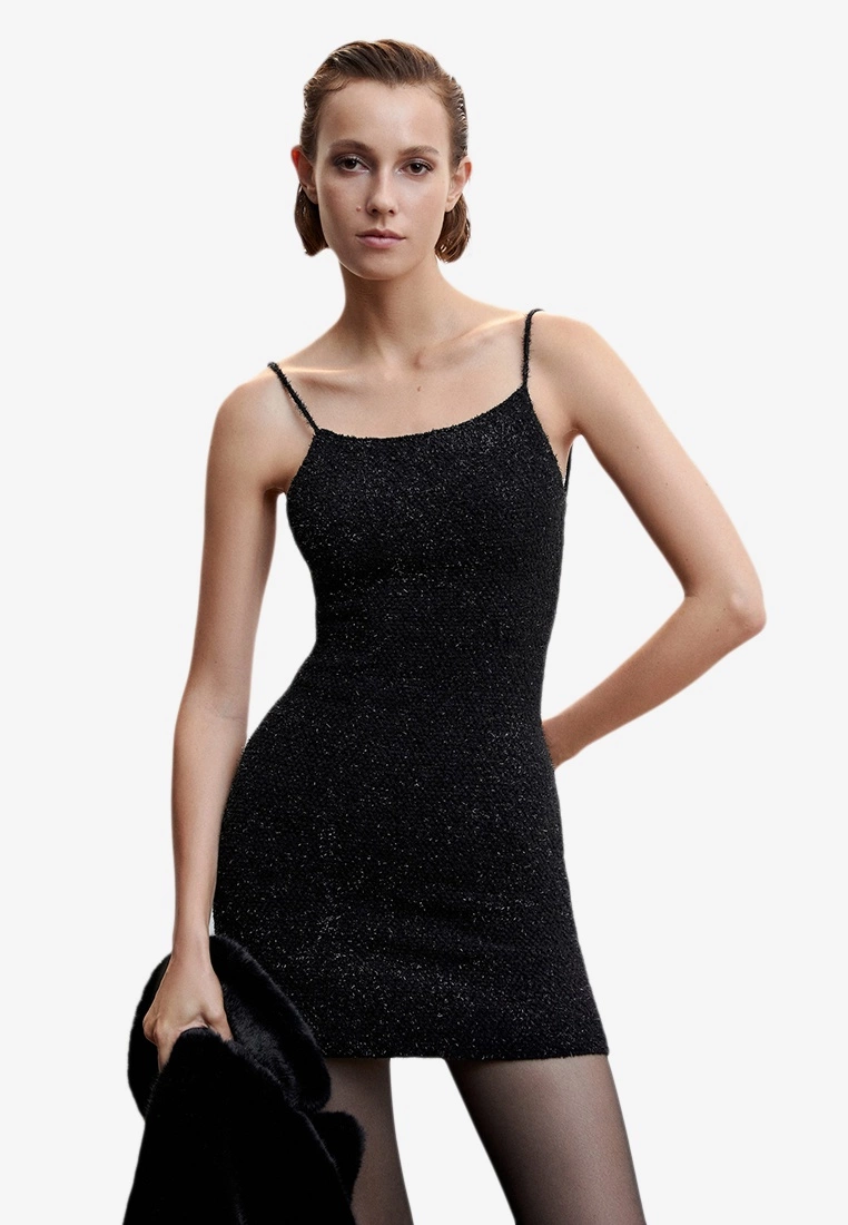 Mango Lurex Knit Dress 3 Mango Lurex Knit Dress